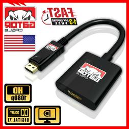 DisplayPort DP Male to HDMI Female Adapter Converter Cable D